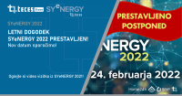 Letni dogodek SYeNERGY 2022 prestavljamo na kasnejši datum